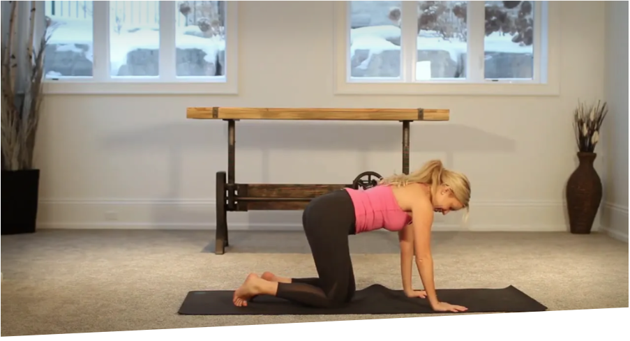 yoga bum routine